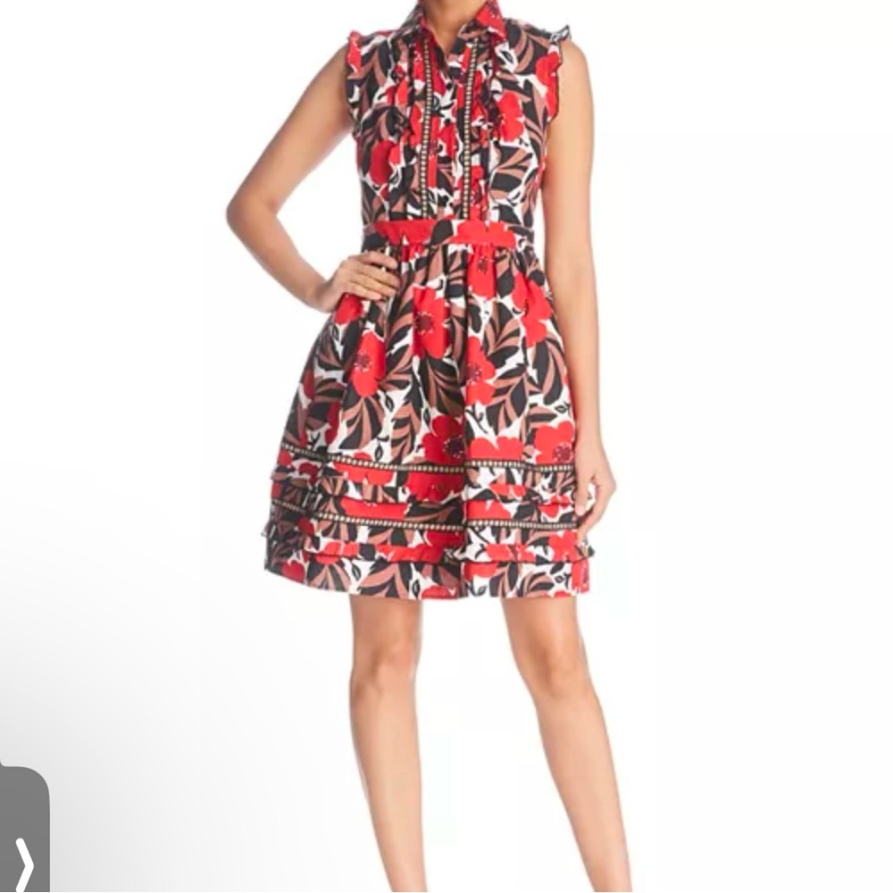 🌻Kate Spade Dress PoppyField Shirtdress NWT size 8